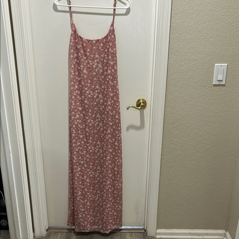 Princess Polly Blush Floral Maxi Dress